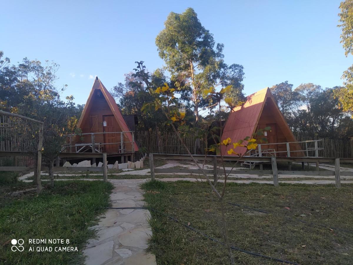 Chales E Camping Do Robinho 1 São Tomé das Letras Eksteriør billede